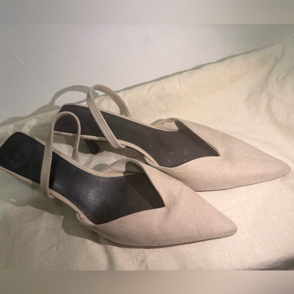 H&M Pointed Toe Ankle Strap Stiletto Heels